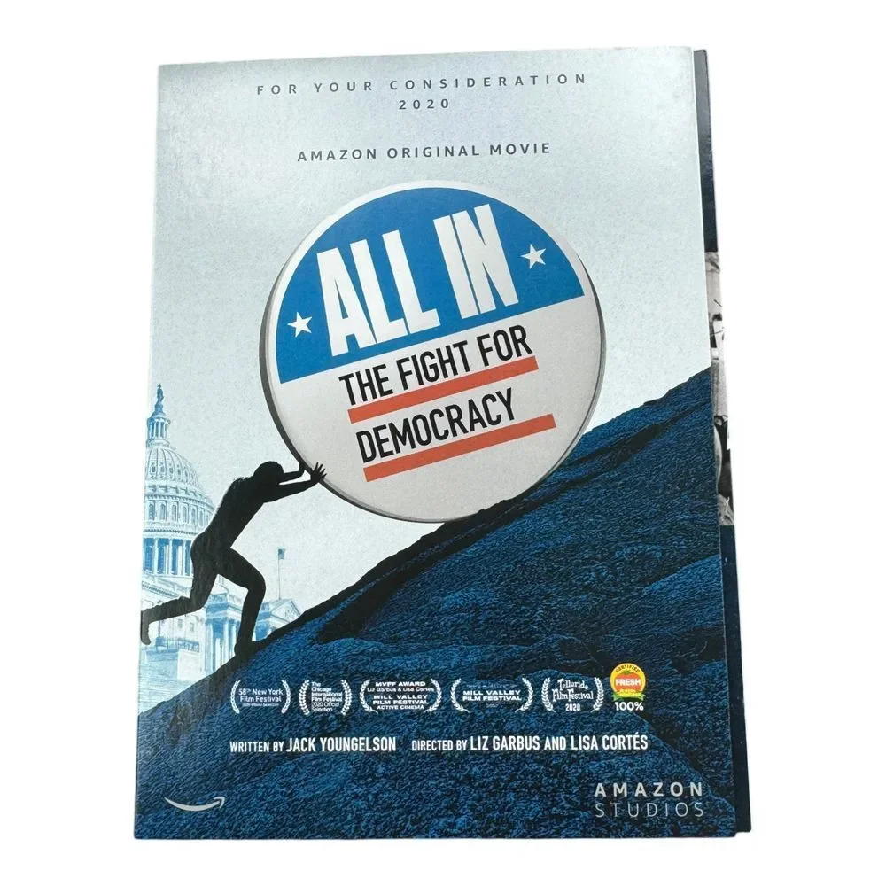 All In The Fight For Democracy FYC DVD For Your Consideration Promo Screener - Picture 1 of 3